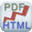 Free PDF to HTML icon