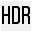 HDRTray icon