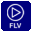 FLV Media Player for Windows 10/8.1 icon