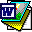 MS Word Thank You Card Template Software icon