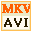 Portable Free MKV to AVI Converter icon