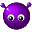 Purple Alien Icon