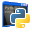 simple Python robot simulator 2D icon