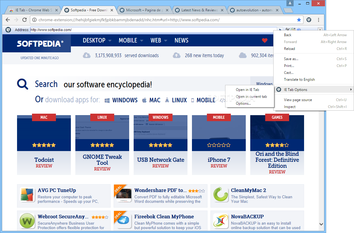 free download ie tab for google chrome