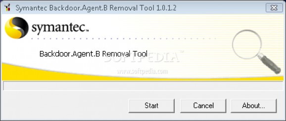 Backdoor.Agent.B free removal tool screenshot