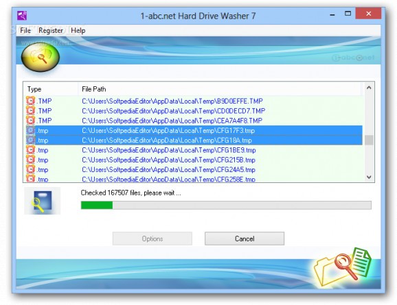 1-abc.net Hard Drive Washer screenshot
