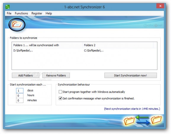 1-abc.net Synchronizer screenshot