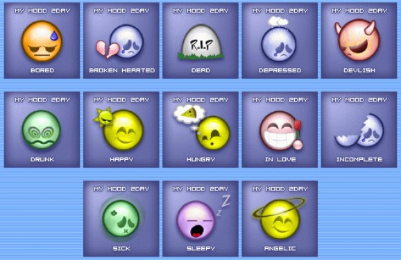 Moods Yahoo Avatars screenshot