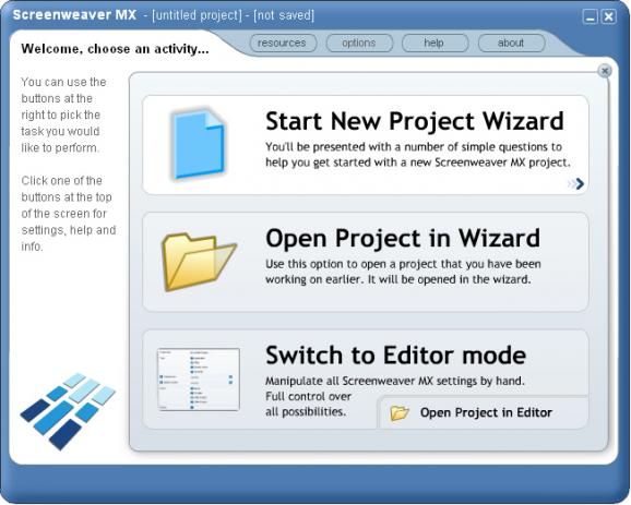 Screenweaver 1.0 screenshot