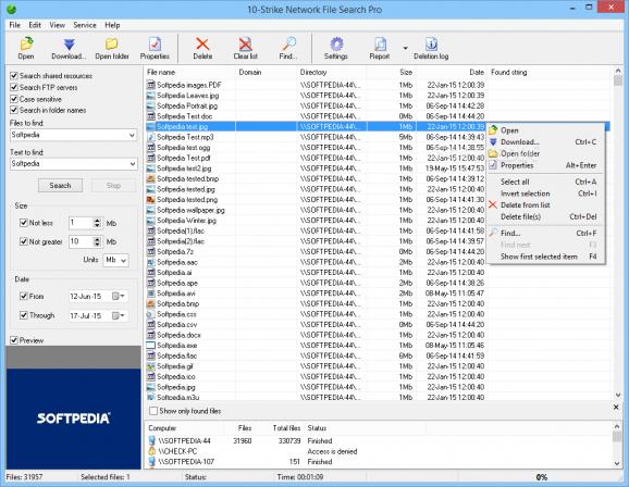 10-Strike Network File Search Pro screenshot