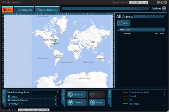 10SCAPE Network screenshot