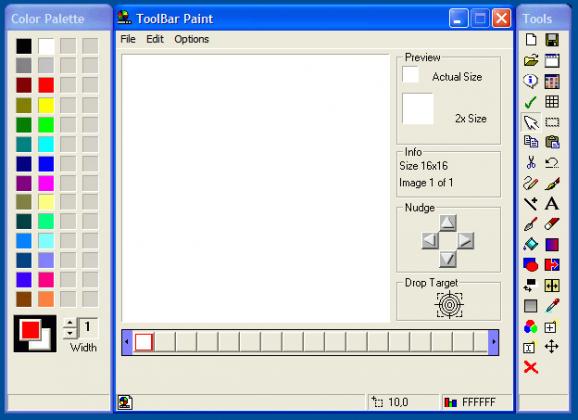 Toolbar Paint screenshot