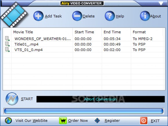 Airy Video Converter screenshot
