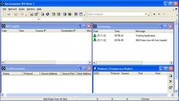 Securepoint Intrusion Detection System screenshot