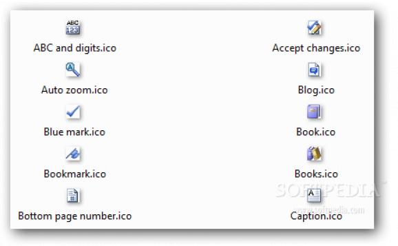 16x16 Office Toolbar Icons screenshot