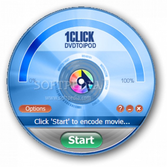 1CLICK DVDTOIPOD screenshot