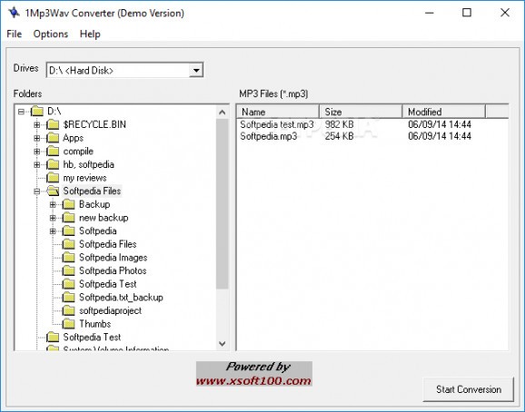 1Mp3Wav Converter screenshot