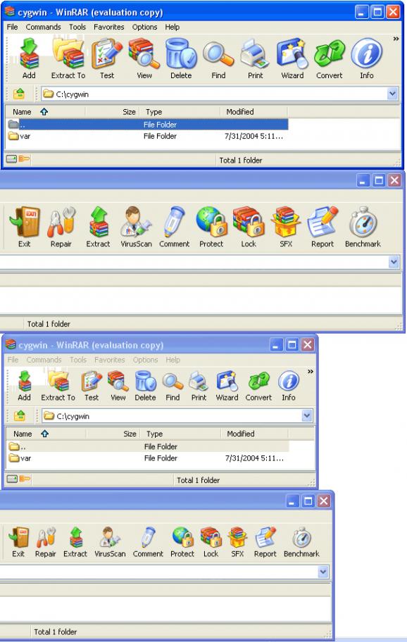 WinRAR 3.40 GUI Patch screenshot