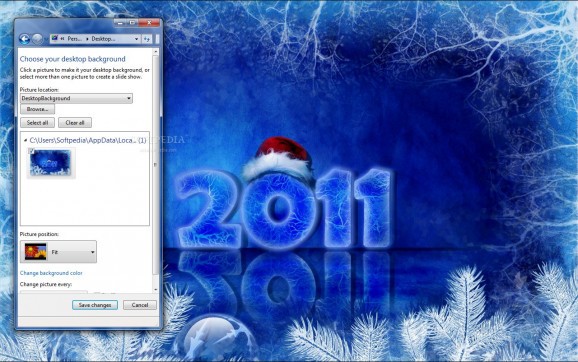 2011 Christmas New Year screenshot