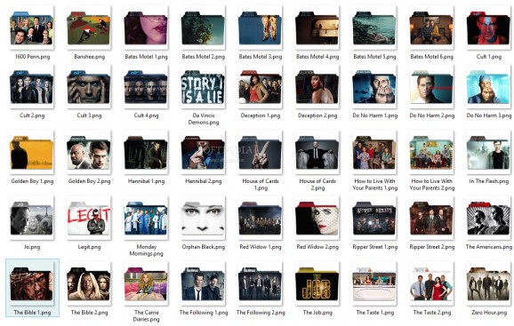 2013 Midseason TV Series Folder Pack screenshot