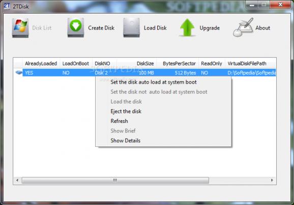 2TB Virtual Disk 2011 Free (formerly 2TDisk) screenshot