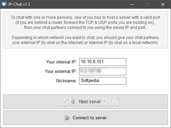 IP-Chat screenshot