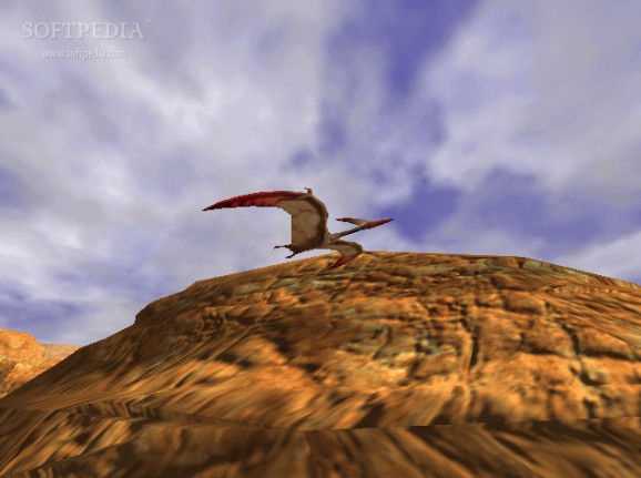 3D Canyon Screensaver screenshot