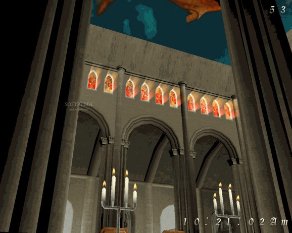 3D Free Church Screensaver screenshot