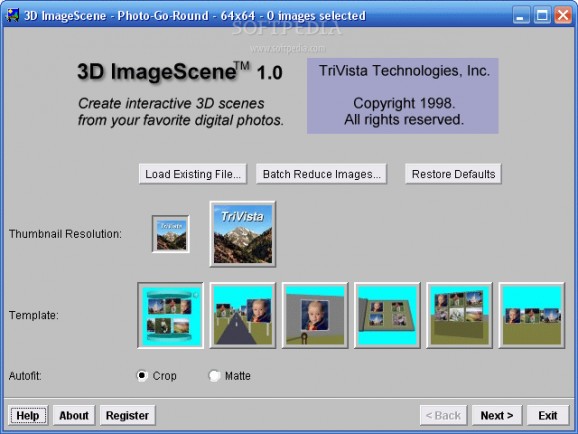 3D ImageScene screenshot