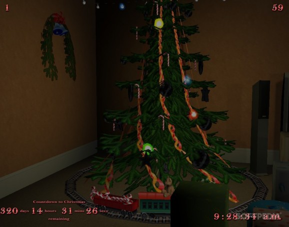 3D Merry Xmas Screensaver screenshot