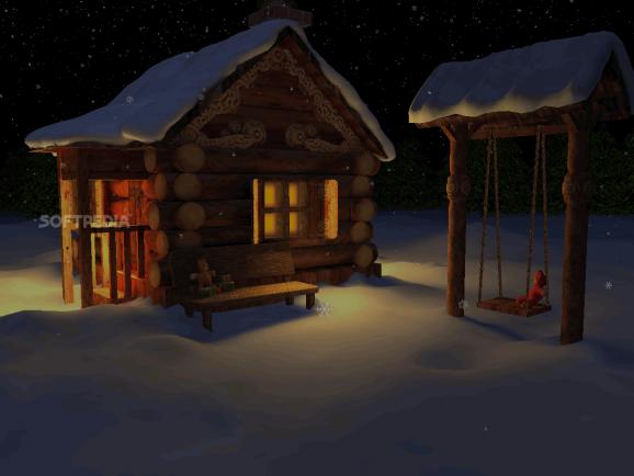 Mild Winter 3D Screensaver screenshot