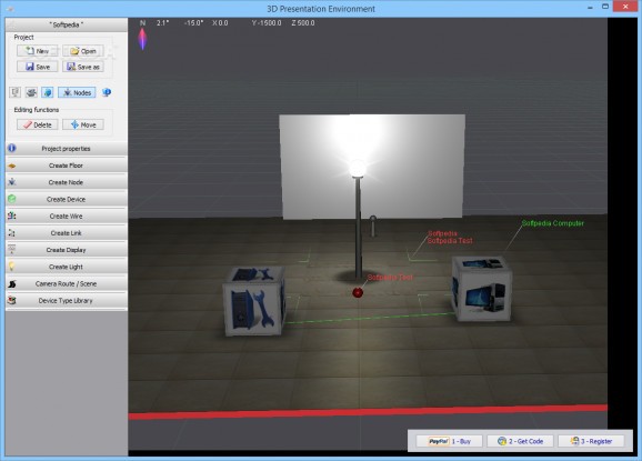 3D Presentation Environment screenshot