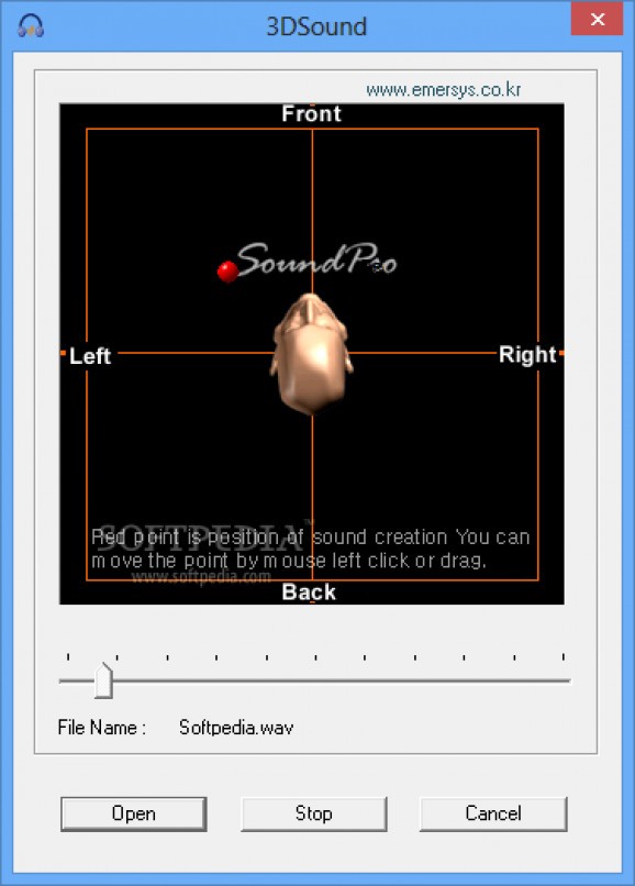 3D Sound Tester screenshot
