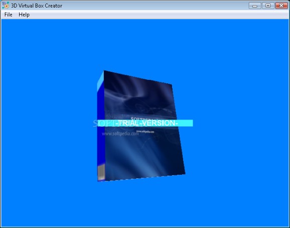 3D Virtual Box Creator screenshot