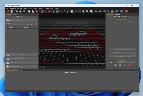 3DF Zephyr Lite screenshot