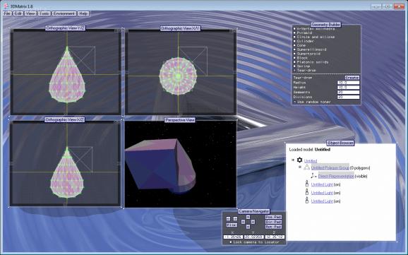 3DMatrix Lite screenshot