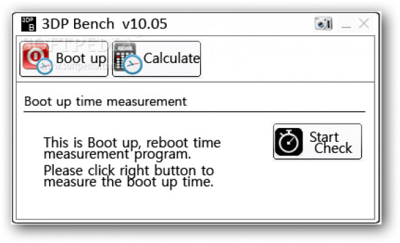 3DP Bench screenshot