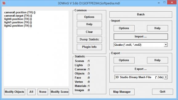 3DWin screenshot