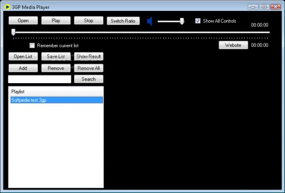 3GP Media Player screenshot