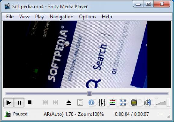 3nity Media Player screenshot