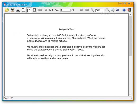 3nity PDF READER screenshot