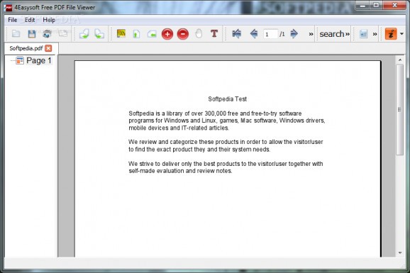 4Easysoft Free PDF File Viewer screenshot
