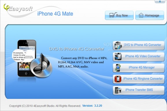 4Easysoft iPhone 4G Mate screenshot