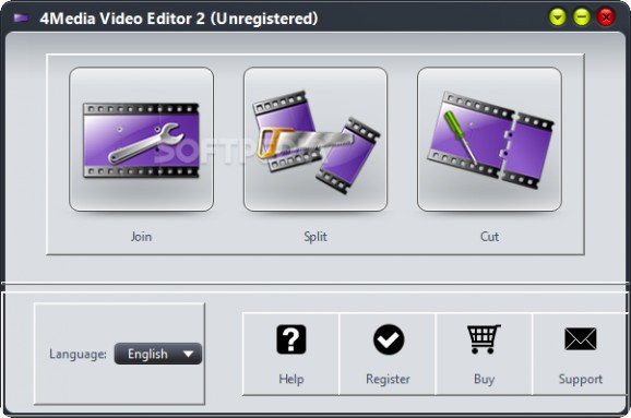 4Media Video Editor screenshot