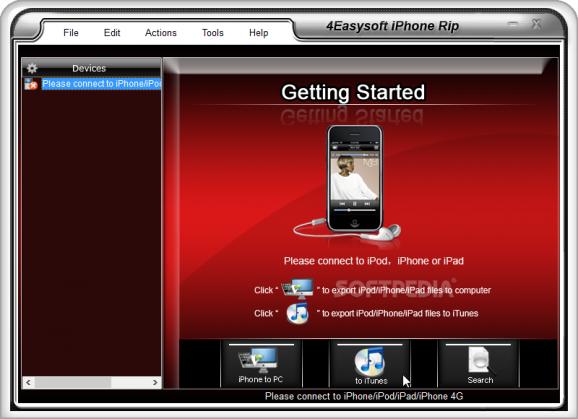 4Easysoft iPhone Rip screenshot
