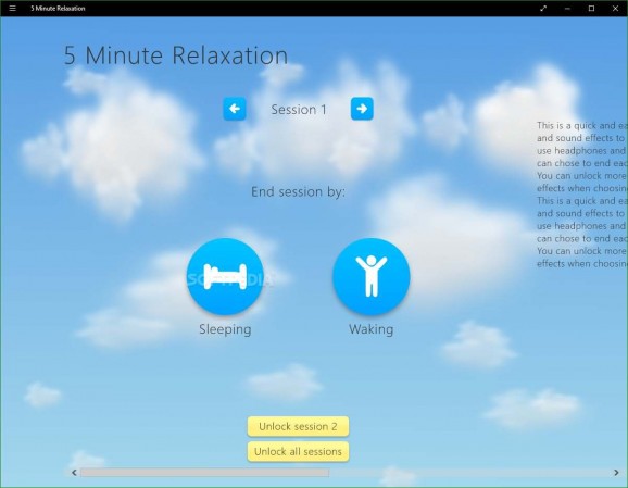 5 Minute Relaxation screenshot