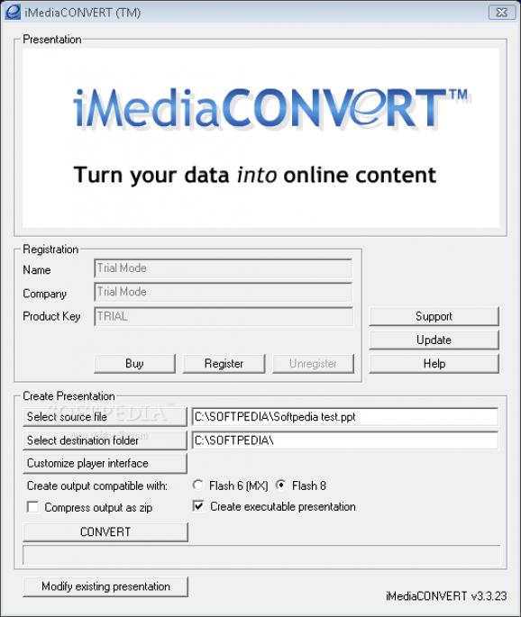 iMediaCONVERT Standard screenshot