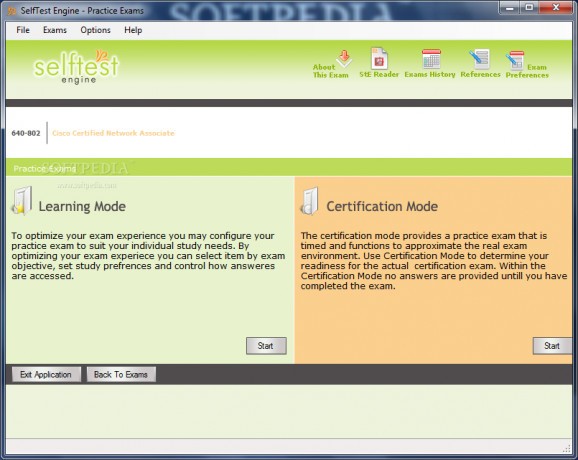 640-802 Cisco Certified Network Associate screenshot