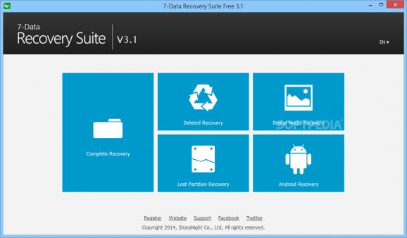 7-Data Recovery Suite screenshot