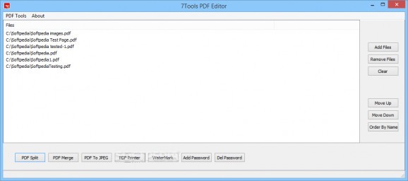7Tools PDF Editor screenshot